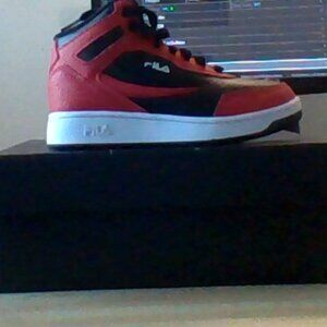 kids fila , red black